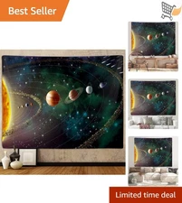 Outer Space Planet Tapestry Galaxy Wall Hanging Kids Dorm Room Art Decor