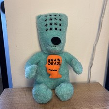 Brain Dead Kids Blue Teddy Bear Plush Toy