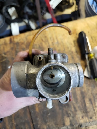 Vintage Snowmobile 34mm Mikuni Carburetor Carb Skidoo Primer No Choke - Bild 9 von 15