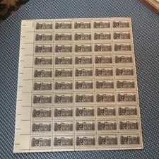 Scott #1081 NEW / M/NH (50 - 3 cent) - 'Wheatland' - FULL SHEET