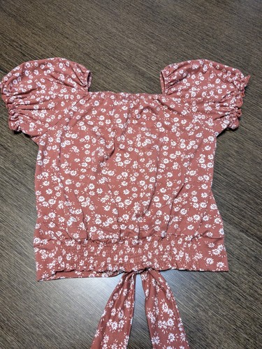 Girl's size Large Floral Outfit - Picture 4 of 5