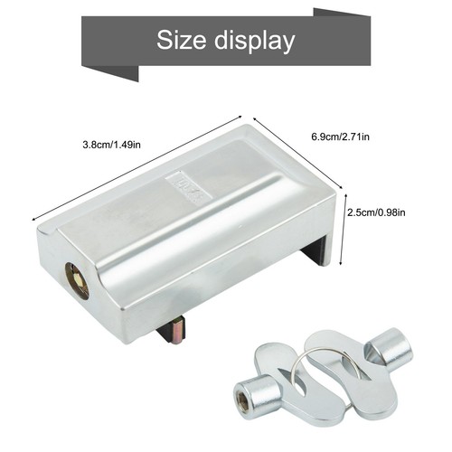 Home Garden Safety Lock Sliding Building Hardware Home Windows Restrictor - Picture 4 of 24