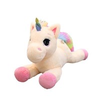 PlüSch Einhorn Kuscheltier 60 Cm Hoch Super Weiches Einhorn Kissen Spielzeug...
