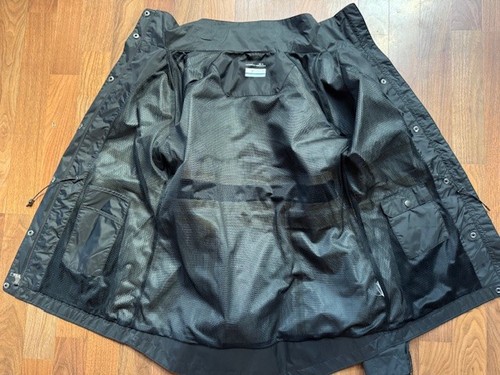 Womens MED Columbia Rain Jacket Coat Waterproof Omni-Tech NO HOOD Excellent Cond - Picture 14 of 16