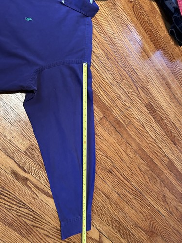 Polo Ralph Lauren Men's Purple Button-Down Shirt Blake Cotton Size XL - Picture 6 of 6