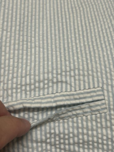 Neiman Marcus Coco BonBons Kids Striped Seersucker Suit, Size 6 Boys - Picture 5 of 10