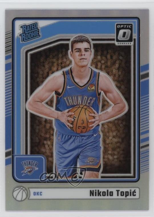 2024-25 Panini Donruss Optic Rated Rookie Holo Prizm Nikola Topic #278 19yg