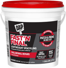 12143 Fast'N Final, 1Gal, White Lightweight Spackling, 1 Gal