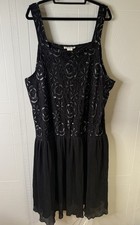 Adult Roaring 20's Flapper Great Gatsby Costume Halloween Fancy Dress Plus 3X