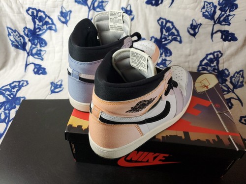 Size 10.5 - Air Jordan 1 Retro Og High Skyline W Original Box - Read! Great X - Picture 9 of 17