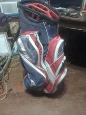 Tour Edge Exotics Xtreme Cart 7.0 Bag - Red, White, And Blue 