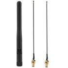 2PCS / Lot 2,4 GHz 3DBi WiFi 2,4 G Antenne Antenne RP-SMA--Router + PCI U.F2524