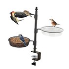 Balcony & Porch Deck Railing Bird Feeder - 3 3 Tier deck bird feeder bronze