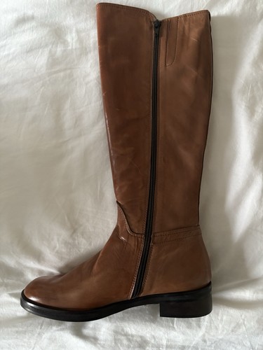 Italian Leather Boots Brand new 38 - Picture 2 of 4