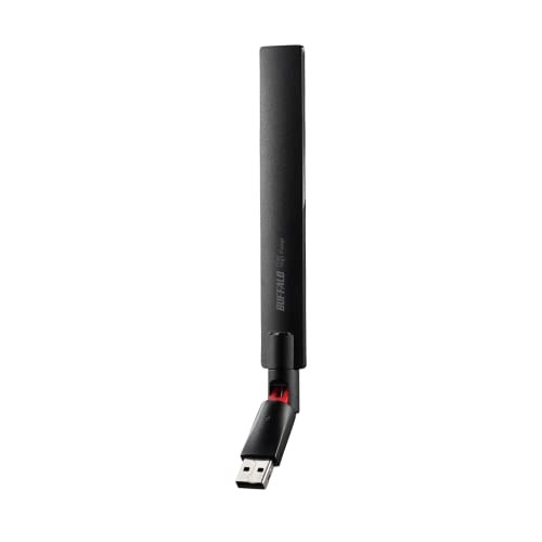 Buffalo WiFi Wireless LAN Handset for USB2.0 11ac/n/a/g/b 433Mbps Beamforming Fu - 第 1/7 張圖片