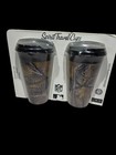 New Sealed Spirit Travel Cups (2) Camo Camouflage 16oz Dishwasher Safe BPA Free