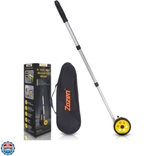 Measuring Wheel in Feet and Inches, Scalable Length 40in, 4-inch Measure Whee...