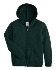 Hanes Youth EcoSmart  Full-Zip Hooded Sweatshirt P480  5 Colors XS-XL