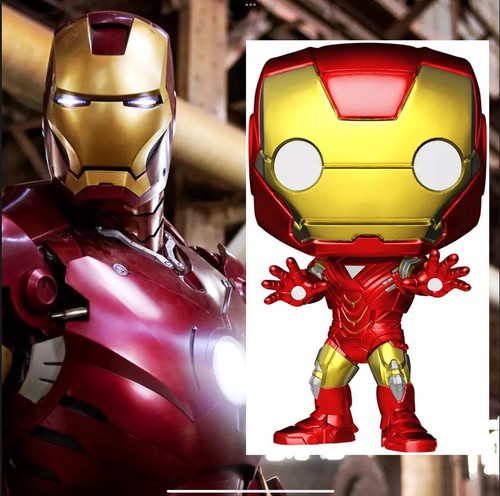 Funko Pop! Marvel Studios Avengers Iron Man #02 Die-Cast Exclusive MISB 2021 - Picture 2 of 5
