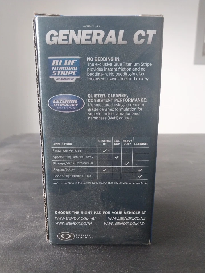 Bendix General CT Brake Pad (DB1475GCT) - image 3 of 4