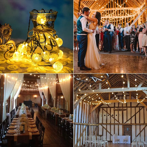 Outdoor Waterproof IP65 Solar String Lights with 8 Modes Waterproof for Outdoor - Picture 16 of 24