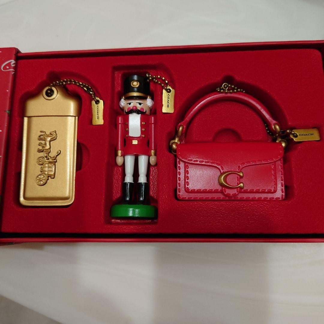 Coach Ornament Charm Christmas Carriage Nutcracker Bag With Box | eBay