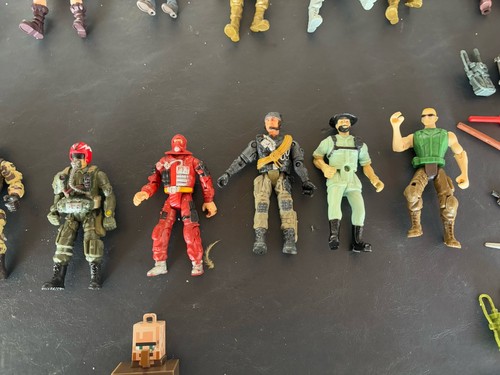 Large Lot Of Action Figures DC MARVEL GI JOE WALKING DEAD CHAP MEI VG Cond. - Picture 9 of 10