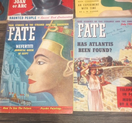 Fate Magazine Lot Sep And July 1953/ July-Aug, Sep,Nov And Dec 1952 - Picture 4 of 4