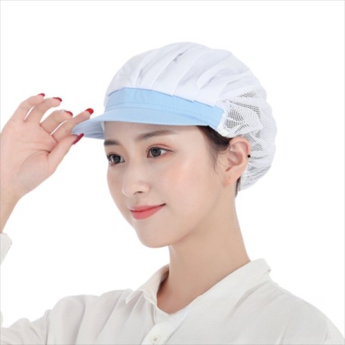 Smoke-Proof Chef Hat Hygienic Design Breathable Mesh Cap Hotel Kitchen - Picture 9 of 25