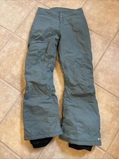 Columbia Bugaboo Omni-Heat Insulated Ski Snowboard Pants Womens Small Short Blue