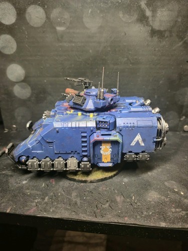 Warhammer 40k Space Marine Repulsor Ultramarines Fully Painted and magnetised. - Picture 7 of 10