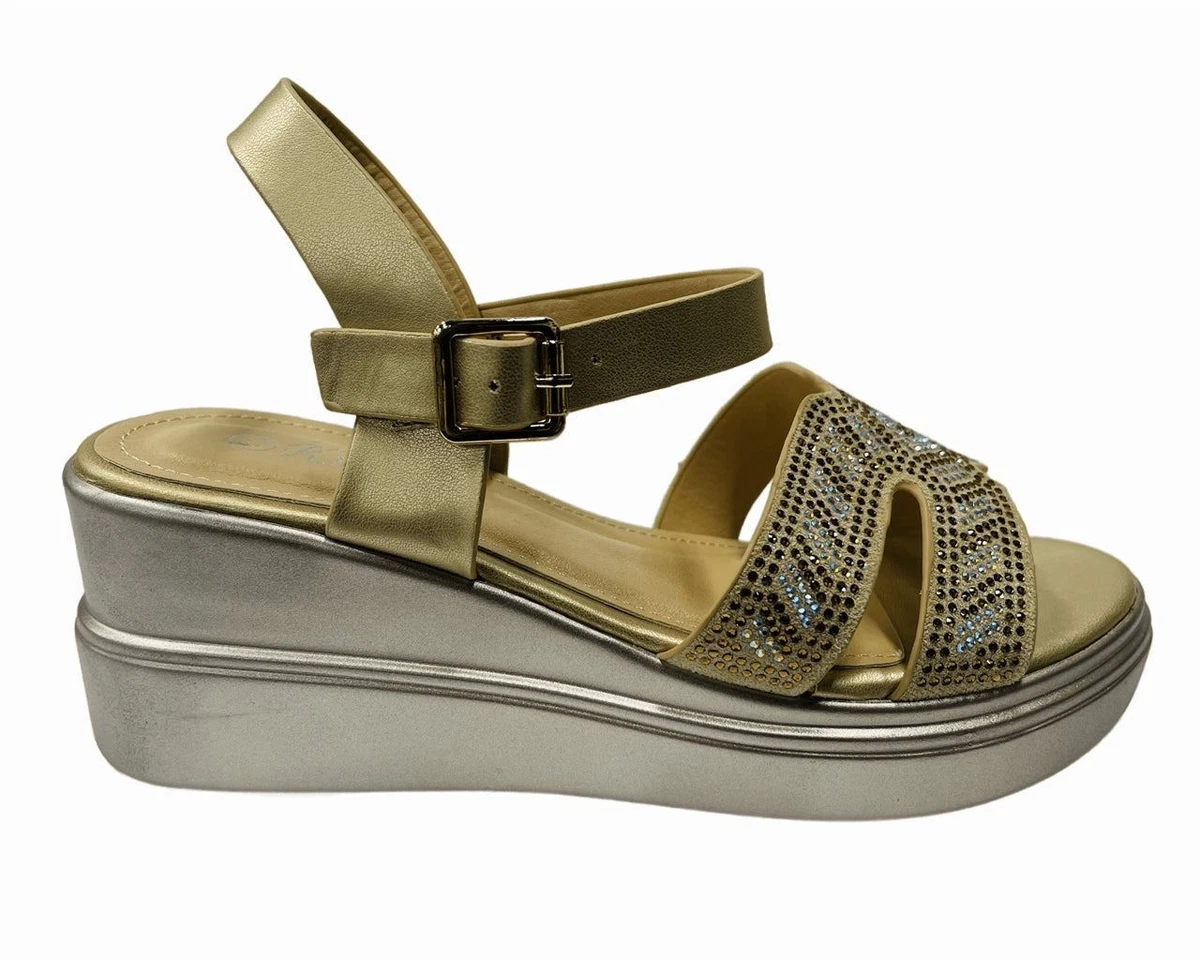 Stone wedge best sale sandals