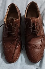   Florsheim Brown Leather Dress Shoes Men  s Size 8 D 11737 200 