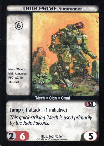 Tarjetas coleccionables individuales de Battletech Limited - Imagen 154 de 201