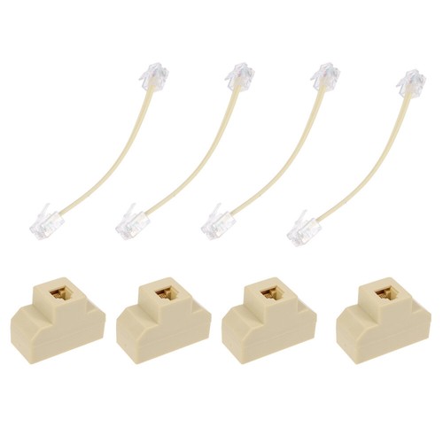4 Pcs Connecteur Haut-parleur Séparateur De Ligne Téléphonique - Zdjęcie 4 z 12