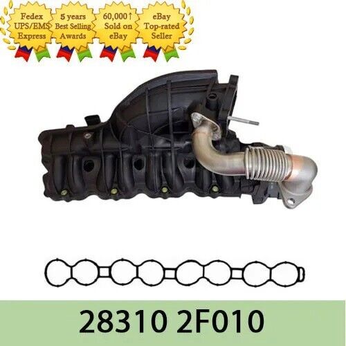 OEM 283102F010 Intake Manifold With Gasket For Hyundai Azera OEM 283102F010 Intake Manifold With Gasket For Hyundai Azera