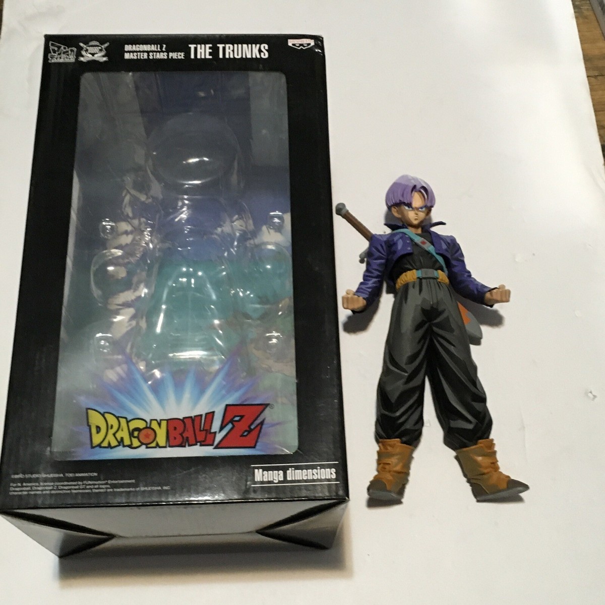Dragon Ball Z Master Stars Piece The Trunks Manga Dimensions | eBay