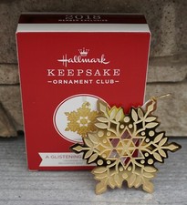 Hallmark Keepsake Ornament A Glistening Gift For You