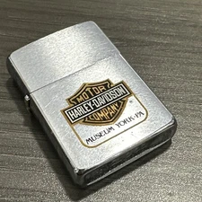 1989 Vintage Zippo Lighter - Harley Davidson Motor Company - Museum York PA