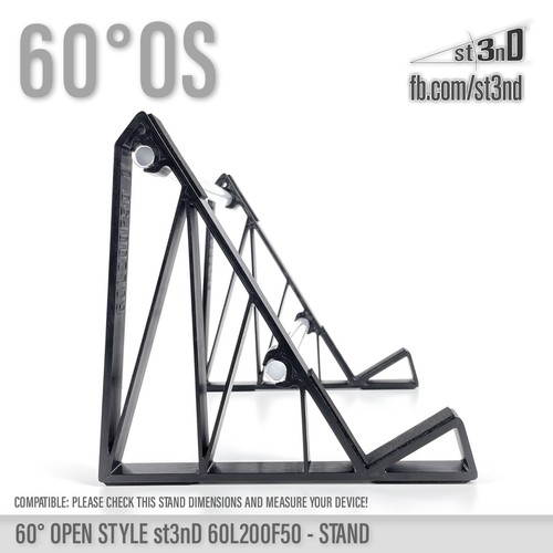 UNIVERSAL STAND for SYNTHS / CONTROLLERS / FX - 60° - Open Style - 60L200F50 - Picture 7 of 11