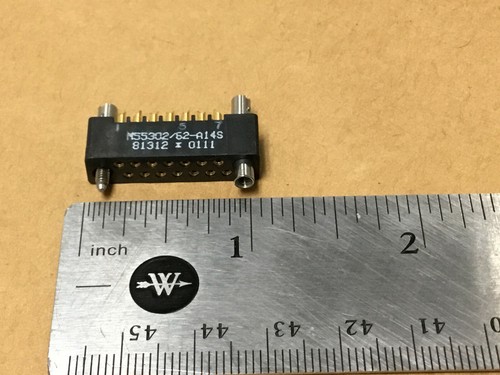 (1 PC) WINCHESTER M55302/62-A14S MIL Spec Connector, W SERIES - Picture 2 of 3