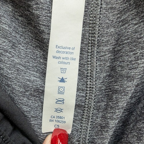 Lululemon On The Fly Hose grau Kordelzug Überziehtaschen Damengröße 2 - Bild 8 von 9