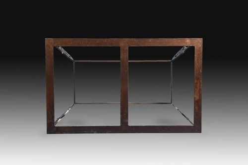 Iron base with antique finish for table. - Picture 5 of 6