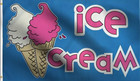 Dmse Ice Cream Food Snack Concession Sign Flag 3X5 Ft Foot 100% Polyester 100D F