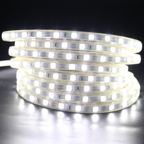 Led Strip Lights 220v 240v IP67 Waterproof 5050 SMD Rope Outdoor Decking Kitchen - Picture 9 of 13