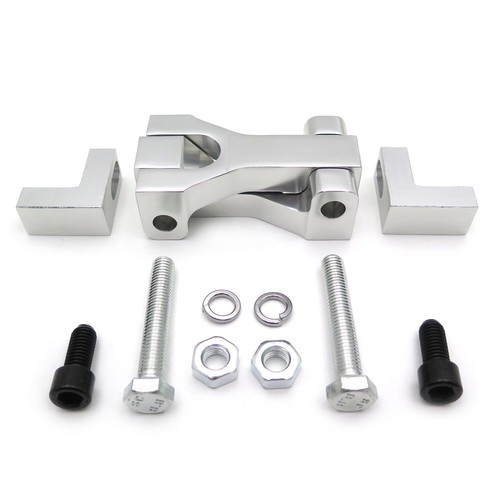 CNC Motorcycle Front Lowering Kit Silver New For Suzuki LTR 450 QuadRacer ATV - Picture 6 of 8