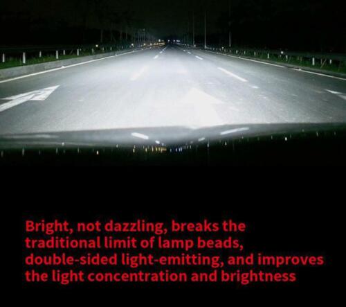 BRAUMACH 6000K LED Headlight Bulbs Globes H7 For Peugeot 306 16V Hatchback 1997- - Picture 3 of 6