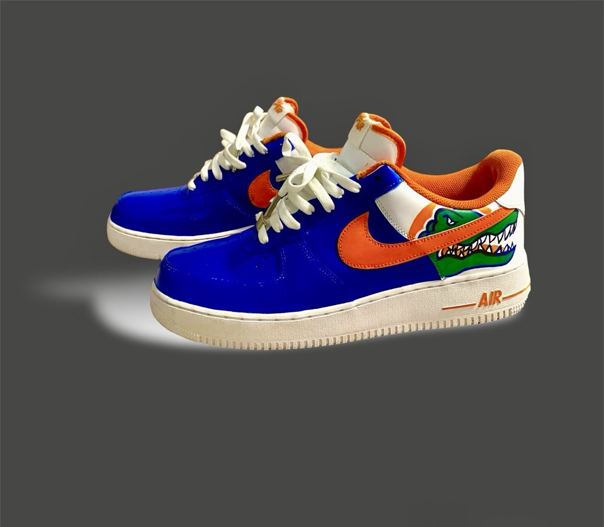 Florida Gators Custom Nike Air Force (315122-111) Size US 12