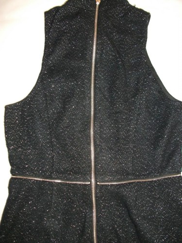 River island black sleeveless playsuit - Bild 6 von 6