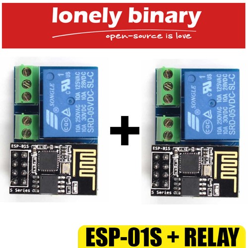 ESP-01S ESP-01 Wireless WIFI Module + Relay Module for Arduino UNO MEGA 2560 - Picture 2 of 23